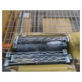 Seville Classics UltraDurableÂ® 6-Tier NSF Steel Wire Shelving  48  W x 18  D  Plated Steel - Retail: $258