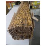 Natural Reed Bamboo Privacy Screen 5x16ft - Retail: $94