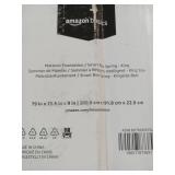 Basics Mattress Foundation / Smart Box Spring for King Size Bed, Tool-Free Easy Assembly - 9-Inch, King - Retail: $190