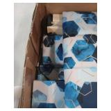 Modern Platform Bed Frame with LED Lights - Queen - Retail: $299