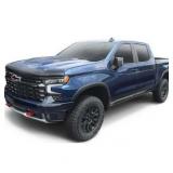 Auto Ventshade [AVS] Hoodflector / Hood Shield | Fits 2022-2024 Chevrolet Silverado 1500 (Customized Trail Boss  ZR2  LT Trail Boss)  1 pc. | Dark Smoke-21881 - Retail: $82