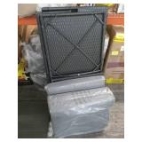 3-Piece Wicker Patio Sectional Set - Item Varies Slightly from Photo, Missing Glass Tabletop  - Retail: $244