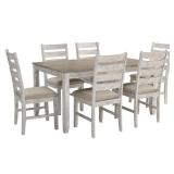 Ashley Skempton 7-Piece Dining Set - Retail: $1,060