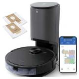 ECOVACS Deebot N8 Pro+ Robot Vacuum and Mop Cleaner  with Auto-Empty Station  2600Pa Suction  Laser-Based LiDAR Navigation  Carpet Detection  Multi-Floor Mapping  Personalized Cleaning - Retail: $690