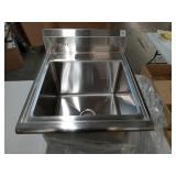 Trinity Commercial Stainless Steel Utility Sink with Pull-Down Faucet - Retail: $599