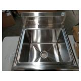 Trinity Commercial Stainless Steel Utility Sink with Pull-Down Faucet - Retail: $599
