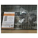 TRINITY 6-Tier Wire Shelving Rack  48 x18 x72 - Retail: $300