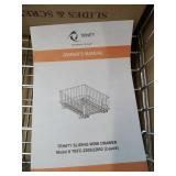 Trinity |tbfc-22052| Wire Drawer W/ Slides | Chrome | 2-pack - Retail: $80