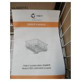 Trinity |tbfc-22052| Wire Drawer W/ Slides | Chrome | 2-pack - Retail: $80