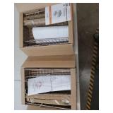 TRINITY - Sliding Undersink Organizer | Chrome - Chrome 2-pack  - Retail: $159