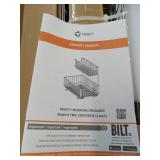 TRINITY - Sliding Undersink Organizer | Chrome - Chrome 2-pack  - Retail: $159