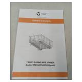 Trinity |tbfc-22052| Wire Drawer W/ Slides | Chrome | 2-pack - Retail: $80
