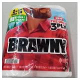 4 XL Rolls Brawny Paper Towels (Two-2packs= 4Rolls)