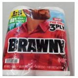 4 XL Rolls Brawny Paper Towels (Two-2packs= 4Rolls)