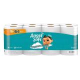 32 rolls - Angel Soft Fresh Linen Toilet Paper - 2 pack x 16 Mega Rolls