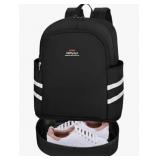 GRyiyi Gym Backpack with Shoe Compartment