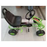 Gymax Kids Pedal Go Kart - Works, But Missing Pieces (see photos)  - Retail: $99