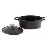 Geoffrey Zakarian Cast Iron Dutch Oven 2.6 Qt - Color Recieved Will Be Gray (see photos)  - Retail: $39