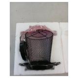 Ultimate Innovations Mushroom Solar Bird Feeder - Pink - Retail: $22