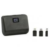 TotalBoost Mini 4 000mAh Universal Power Bank with Interchangeable Adapters - Retail: $60