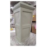 Classic White Decorative Display Pedestal - Retail: $125