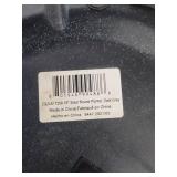 Plow & Hearth 16\" Solar LED Round Planter - Retail: $39