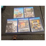 Playstation 4 Set of 5 Misc Games