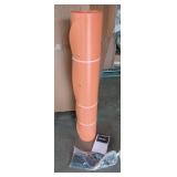 VEVOR Deer Drag Sled, 72.8 x 22.8 in, 550lbs Heavy Duty Yard Utility Sled, Tear-Resistant PE Drag Glider Mat with Ropes & Handle, Thickened Game Hauler for Firewood Ice Fishing Hauling Hunting