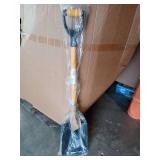 APPEARS NEW - Ashman Heavy-Duty Transfer Shovel (1-Pack) with 41-Inch long Durable Handle and Blade- Ideal for Construction, Landscaping, Gardening, and Snow Removal- Durable, Rust-Resistant, and Mult