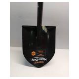 APPEARS NEW - AgroPro Shovel for Digging, Metal Shovel with Long Fiberglass Handle, Heavy Duty Shovel for Digging, 58 Inches
