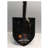 APPEARS NEW - AgroPro Shovel for Digging, Metal Shovel with Long Fiberglass Handle, Heavy Duty Shovel for Digging, 58 Inches