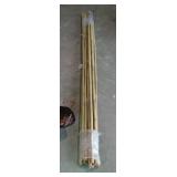 Gardgue Natural Bamboo Poles, 6 Feet Bamboo Sticks for Plants, Wood Garden Stakes for Tomato, Bean, Flowers, Trees Potted and Climbing Plants, 15 Pack