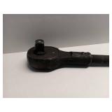 Yulatik 3/4 Ratchet with 13" Long Handle, Heavy Duty Quick Release Reversible Switch Full Polish Grip Drive Ratchet Socket Wrench, Gifts for Men & Dad, 18.9 Inch Overall Length  - Retail: $60