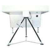 BAL 25037 Classic Series King Pin Gooseneck Tripod Stabilizing Jack with Extension Leg â Heavy-Duty RV Stabilizer for Gooseneck Trailers â Height Range 39  to 41