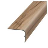 APPEARS NEW - Stairnose LVT Transitions- Shire Mount 1.32 in. Thick x 1.88 in. Wide x 78.7 in. Length Vinyl Stair Nose Molding (10 Included)