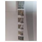 APPEARS NEW - Project Source Bayoak 1/4-in T x 2-in W x 78.7-in L Prefinished Vinyl Multi-purpose Floor Moulding Trim.