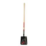 APPEARS NEW - Union Tools Square Point Shovel  44 in L Hard Wood Handle 40184  - Retail: $150