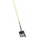 APPEARS NEW - Union Tools Square Point Shovel  44 in L Hard Wood Handle 40184  - Retail: $150