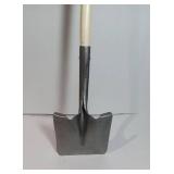 APPEARS NEW - Union Tools Square Point Shovel  44 in L Hard Wood Handle 40184  - Retail: $150