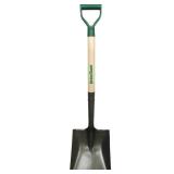 APPEARS NEW - Union Tools Square Point Shovel with Hardwood Handle and D-Grip, 39-Inch 42106