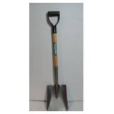 APPEARS NEW - Union Tools Square Point Shovel with Hardwood Handle and D-Grip, 39-Inch 42106