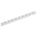 APPEARS NEW - Closetmaid 280800 60 in. Wall Shelf Track- White (6 Pack)