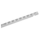 APPEARS NEW - Closetmaid 280800 60 in. Wall Shelf Track- White (6 Pack)