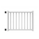 Freedom Camden Gate Kit 48-in L x 36-in H White Composite Deck Railing Gate