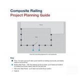 Freedom Camden Gate Kit 48-in L x 36-in H White Composite Deck Railing Gate