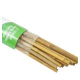 Gardgue Natural Bamboo Poles, 6 Feet Bamboo Sticks for Plants, Wood Garden Stakes for Tomato, Bean, Flowers, Trees Potted and Climbing Plants, 15 Pack