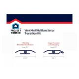 APPEARS NEW - Project Source Bayoak 1/4-in T x 2-in W x 78.7-in L Prefinished Vinyl Multi-purpose Floor Moulding Trim.