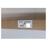 APPEARS NEW - Silver Anodized Style 94-S Color Guard Parade Indoor Display Aluminum 2-piece Flagpole 9