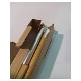 APPEARS NEW - Silver Anodized Style 94-S Color Guard Parade Indoor Display Aluminum 2-piece Flagpole 9