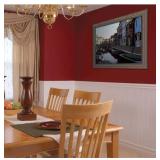 APPEARS NEW - 1/4 in. D x 7-1/4 in. W x 36 in. L Glue-On Tongue and Groove White PVC Wainscoting Panel (6-Pack)